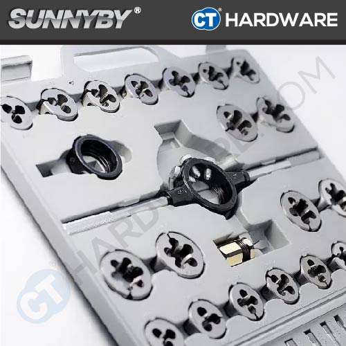 SunnyBy 19538045 Alloy Steel Tap & Die Set (45 Pcs)