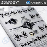 SunnyBy 19538045 Alloy Steel Tap & Die Set (45 Pcs)