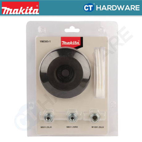 MAKITA 198383-1 PLASTIC BLADE SET 255MM [ M8x1.25RH, M8x1.25LH,  M10x1.25RH ] FOR TRIMMER