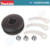MAKITA 198383-1 PLASTIC BLADE SET 255MM [ M8x1.25RH, M8x1.25LH,  M10x1.25RH ] FOR TRIMMER