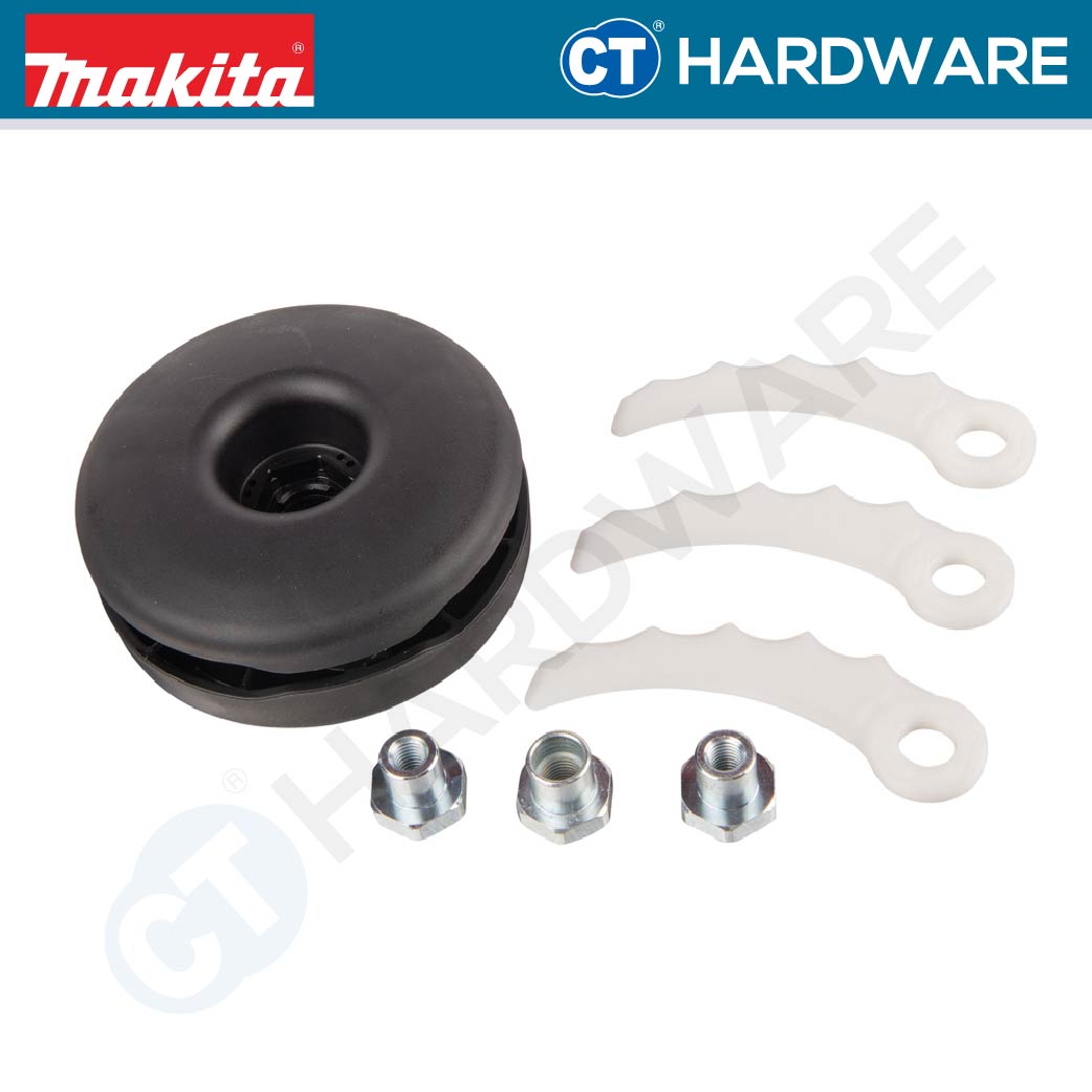 Makita 198383-1 Plastic Blade Set 255mm (Includes 3 Adapters Size) For Grass Trimmer