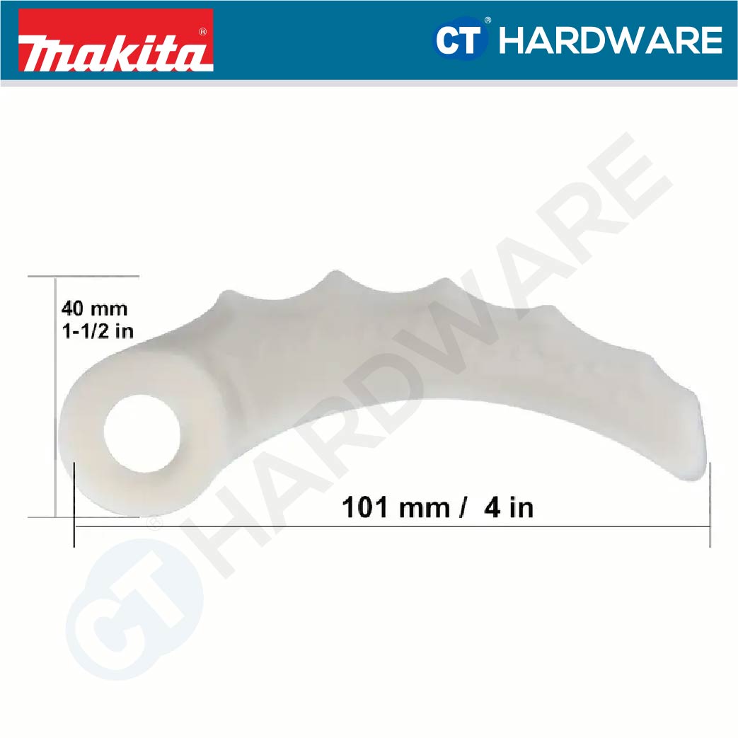 MAKITA 198426-9 PLASTIC BLADE SET 12PCS FOR DUR187L, DUR187U, DUR188L, DUR188U, DUR189, DUR364L, DUR365U, DUR366U