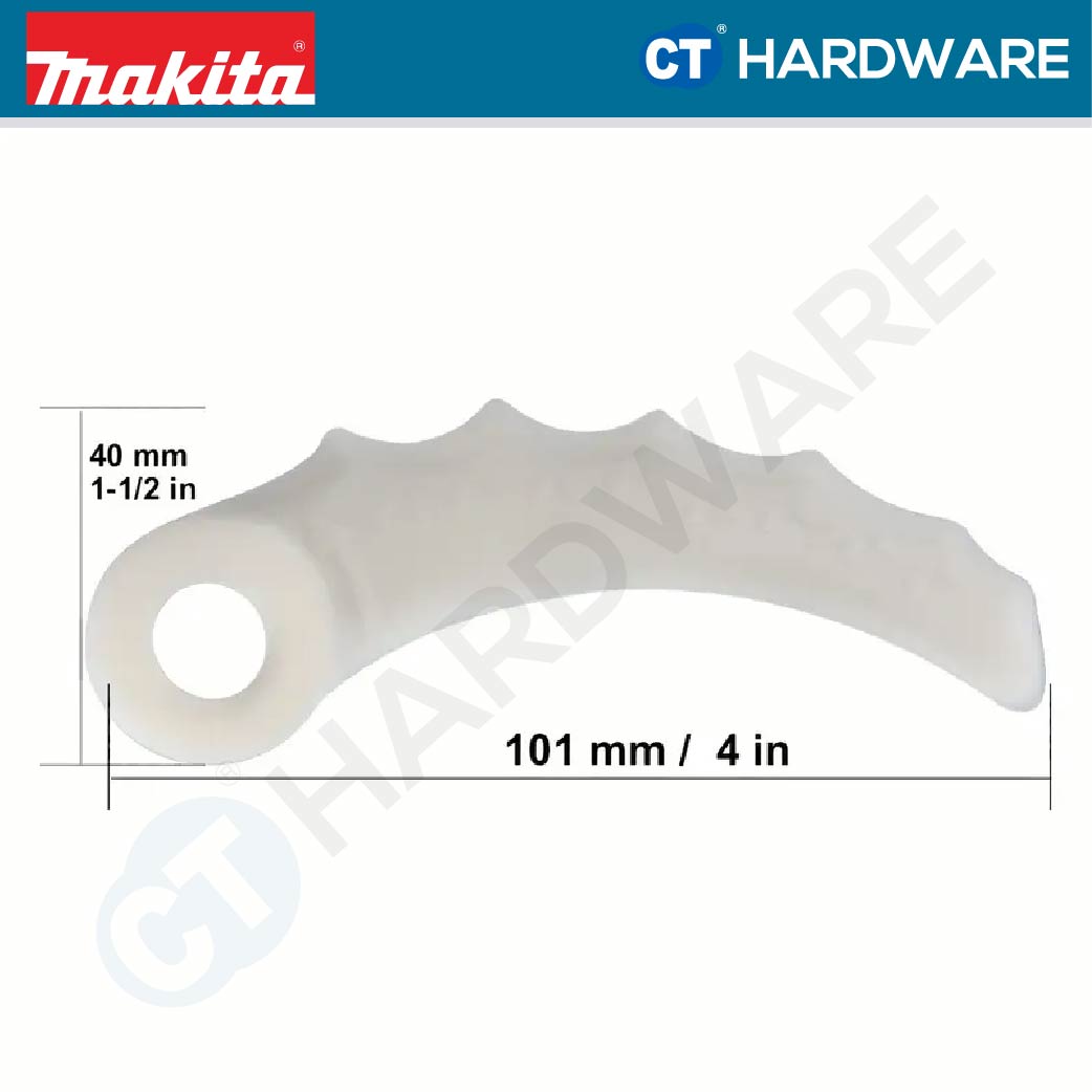 Makita 198426-9 Plastic Blade Set 12pcs For DUR187L/U, DUR188L/U, DUR189, DUR364L/U, DUR366U