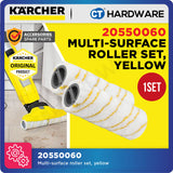 Karcher 20550060 Multi-surface roller set, yellow