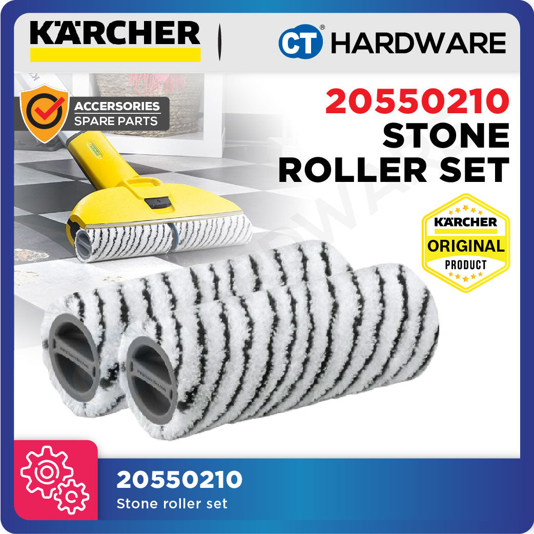 Karcher 20550210 Stone Roller Set For Floor Cleaner FC5 / FC7