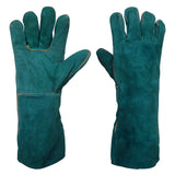 WELDING HAND GLOVE FULLY LEATHER 13 GREEN 22WGFL013G