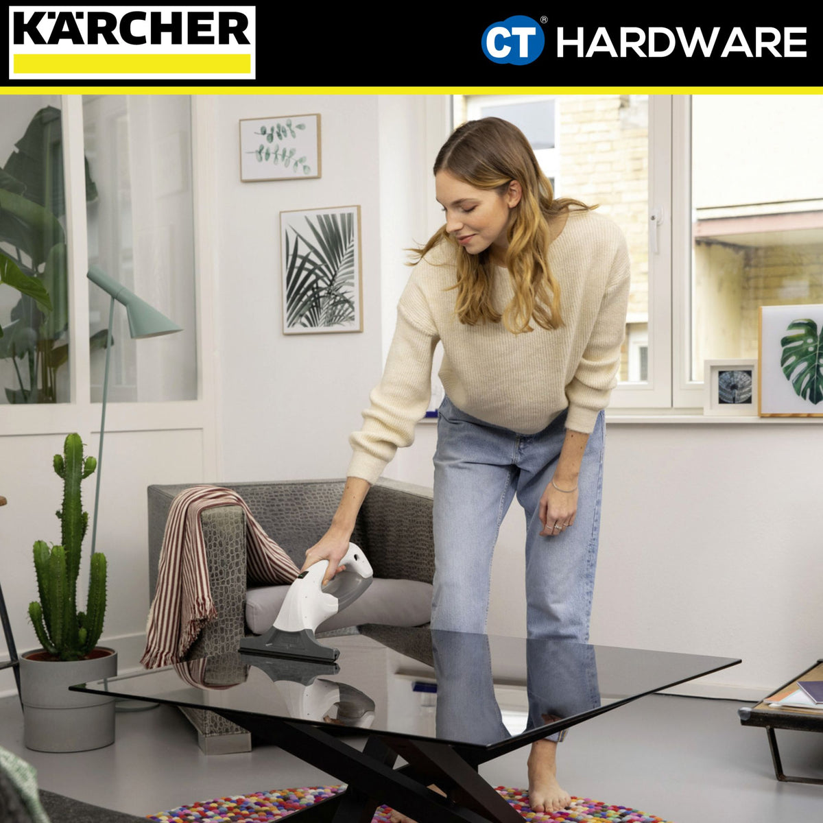 Kärcher WV 1 Cordless Window Vac 250mm 100ml [1.633-003.0]