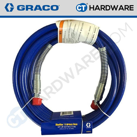 Graco BlueMax II Airless Sprayer Hose 6.4mm (1/4") x 7.5m (25ft)