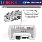 BOSCH 2607017335 PROFESSIONAL 11+1 SCREWDRIVER BIT SET 1/4" SHANK  LONG LIFE