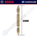 BOSCH SCREWDRIVER BIT PHILIPS #2, MAGNETISED GOLD SIZE 45 MM | 65 MM | 110 MM - 1PC