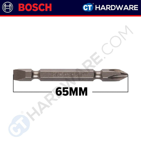 Bosch 2 608 522 265 SCREWDRIVER BIT 65MM PH2-SL6 GREY [ 2608522265 ] - 1PC