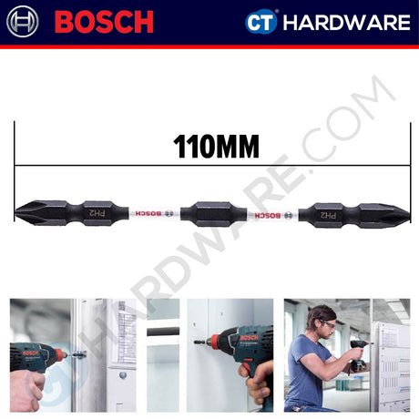 Bosch IMPACT SCREWDRIVER BIT SIZE PH2x65MM | PH2x110MM | PH2x150MM [ IMPACT BIT ] - 1PC