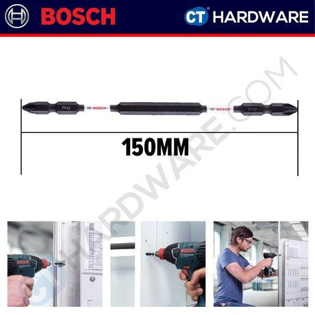 Bosch IMPACT SCREWDRIVER BIT SIZE PH2x65MM | PH2x110MM | PH2x150MM [ IMPACT BIT ] - 1PC