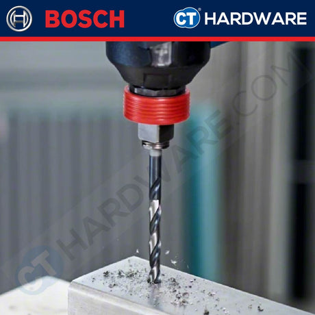 BOSCH IMPACT CONTROL HEX SHANK HSS-G METAL DRILL BIT 1/4" |  SIZE 2-8 MM [ 1PC ]