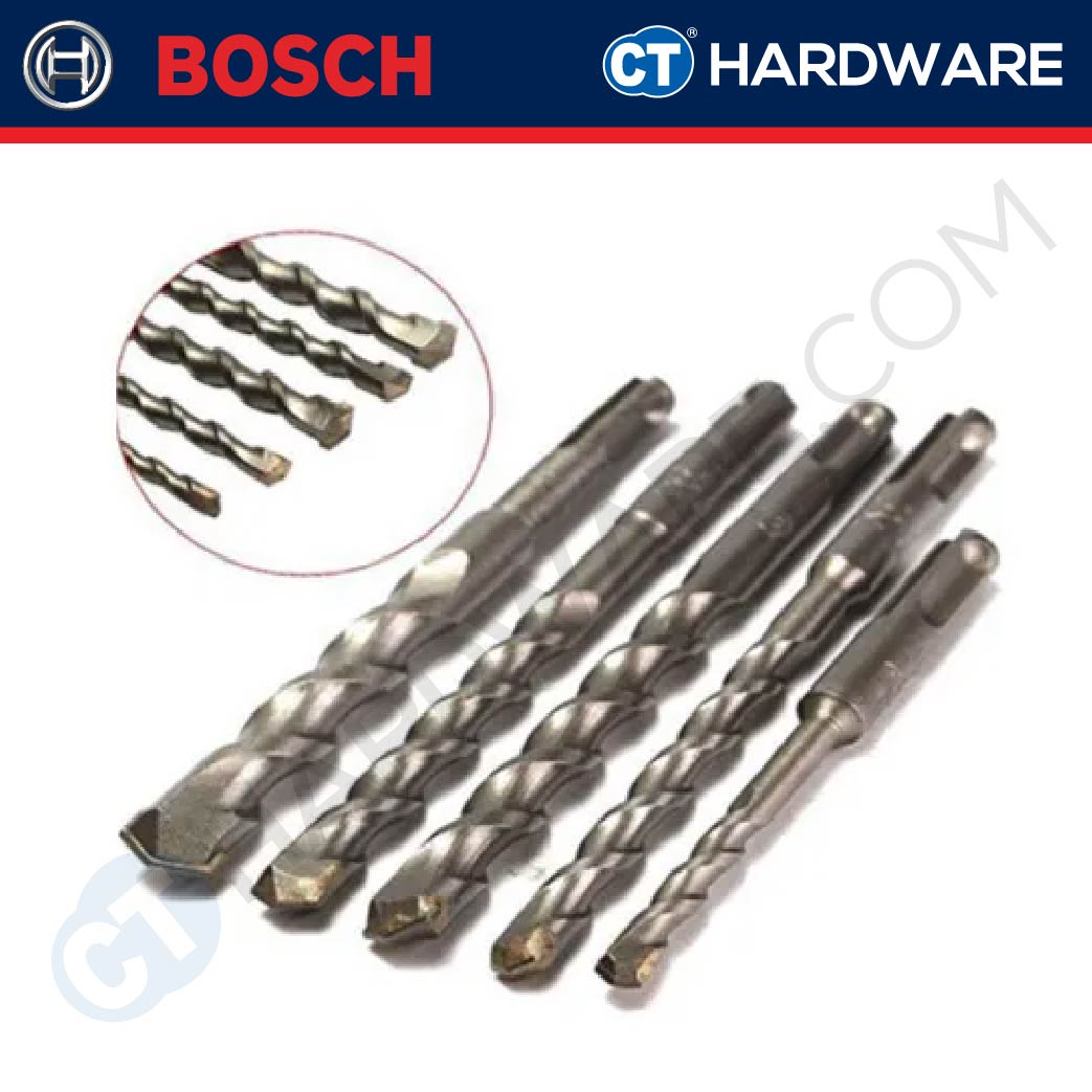 BOSCH 2 608 578 155 MASONRY ( CYL-2 ) STRAIGHT SHANK DRILL BIT SET 4 MM, 5 MM, 6 MM, 8 MM, 10 MM - [  2608578155  ]