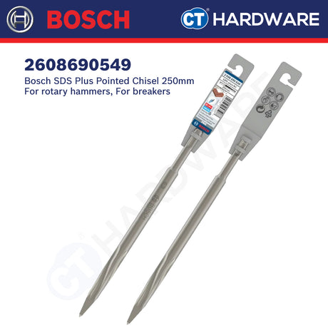 Bosch PRO 2608690549 SDS plus-5C Pointed Chisel 250mm