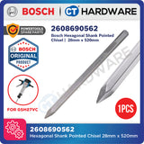Bosch PRO 2608690562 HEX 28 Pointed Chisel 28mm x 520mm
