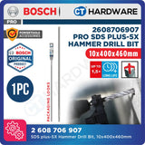BOSCH PRO SDS Plus-5X Hammer Drill Bit Size 5mm to 13mm for Rotary Hammer Accessories 4 Flutes Concrete Drill Bit - 1PC