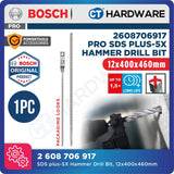 BOSCH PRO SDS Plus-5X Hammer Drill Bit Size 5mm to 13mm for Rotary Hammer Accessories 4 Flutes Concrete Drill Bit - 1PC