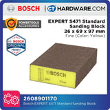 Bosch EXPERT S471 Standard Sanding Block 69mm × 97mm × 26mm