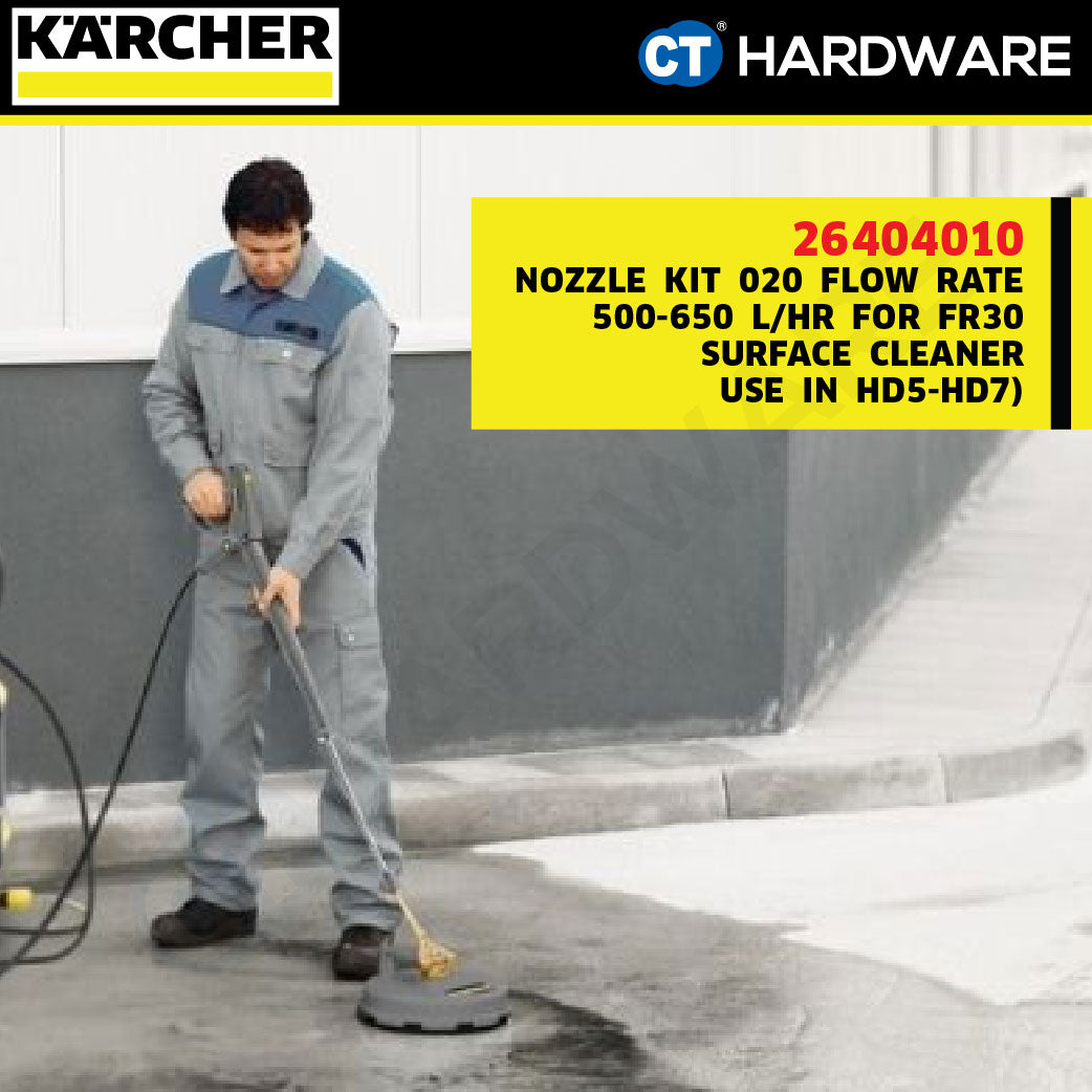 Karcher 26404010 Nozzle kit for surface cleaners