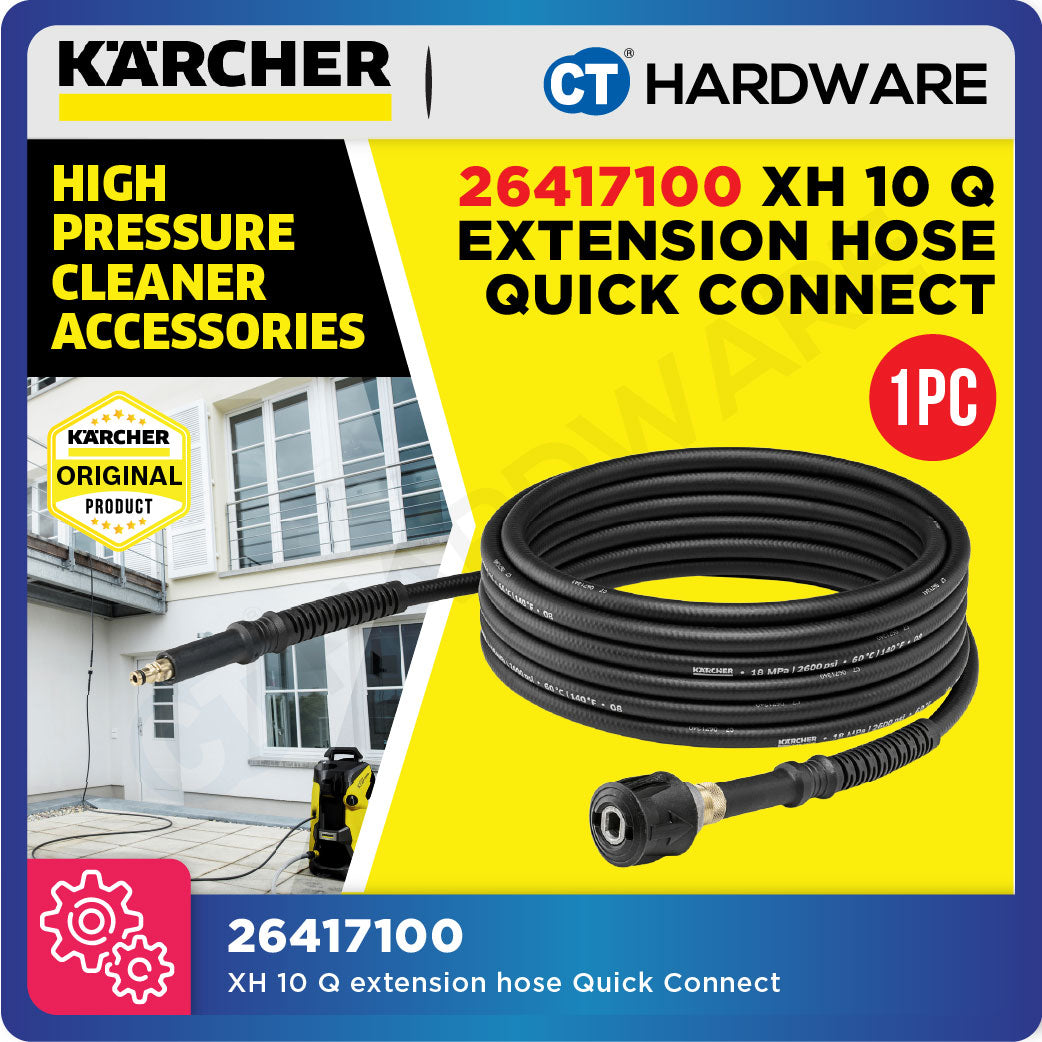 Karcher 26417100 XH 10 Q extension hose Quick Connect