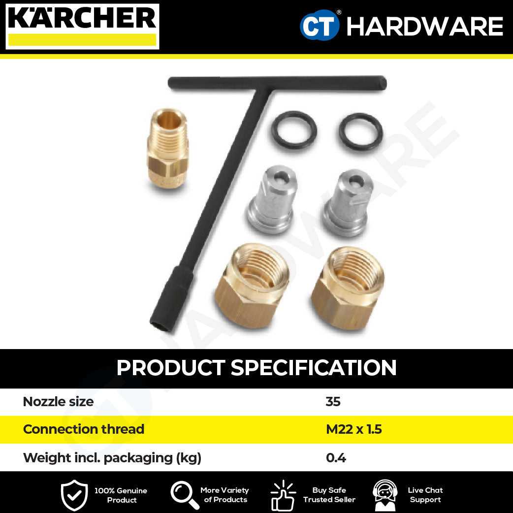 Karcher 26424300 Nozzle kit 035 for FRV 30
