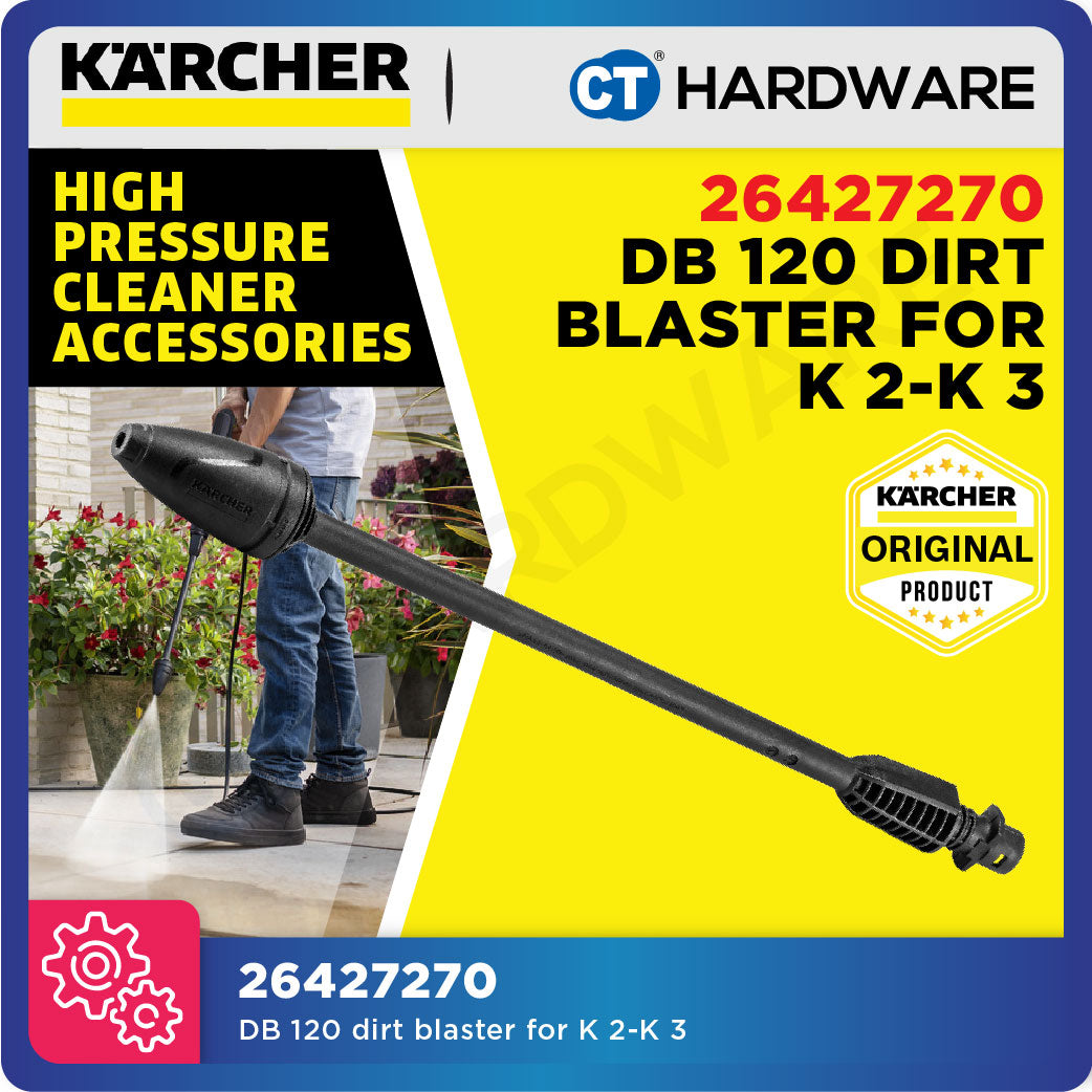 Karcher 26427270 DB 120 dirt blaster for K 2-K 3