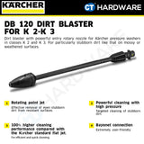 Karcher 26427270 DB 120 dirt blaster for K 2-K 3