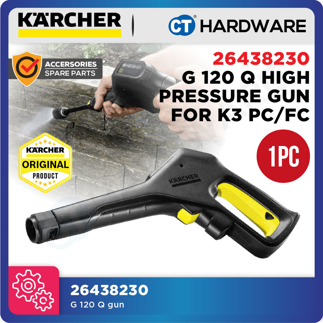 Karcher 26438230 G 120 Q high-pressure gun for all Kärcher K 3 Power Control and Full Control devices