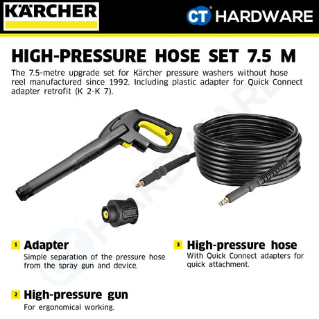 Karcher 26439080 High-pressure hose set 7.5 m