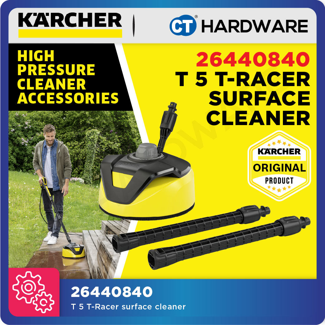 Karcher 26440840 T5 T-Racer Surface Cleaner for K2 - K7 Series Pressure Washer