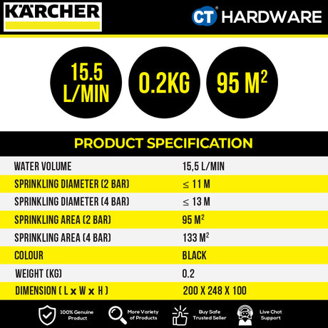 Karcher 26450190 Rotating RS 130/3
