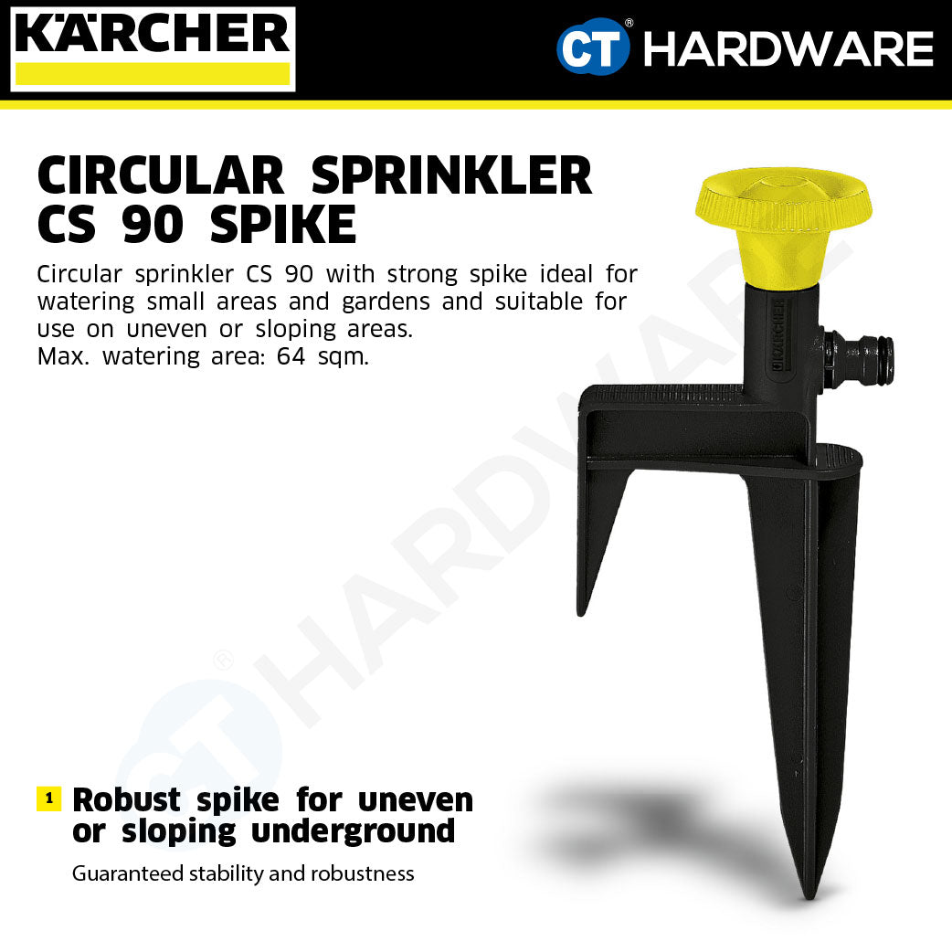 Karcher 26450240 Circular sprinkler CS 90 Spike