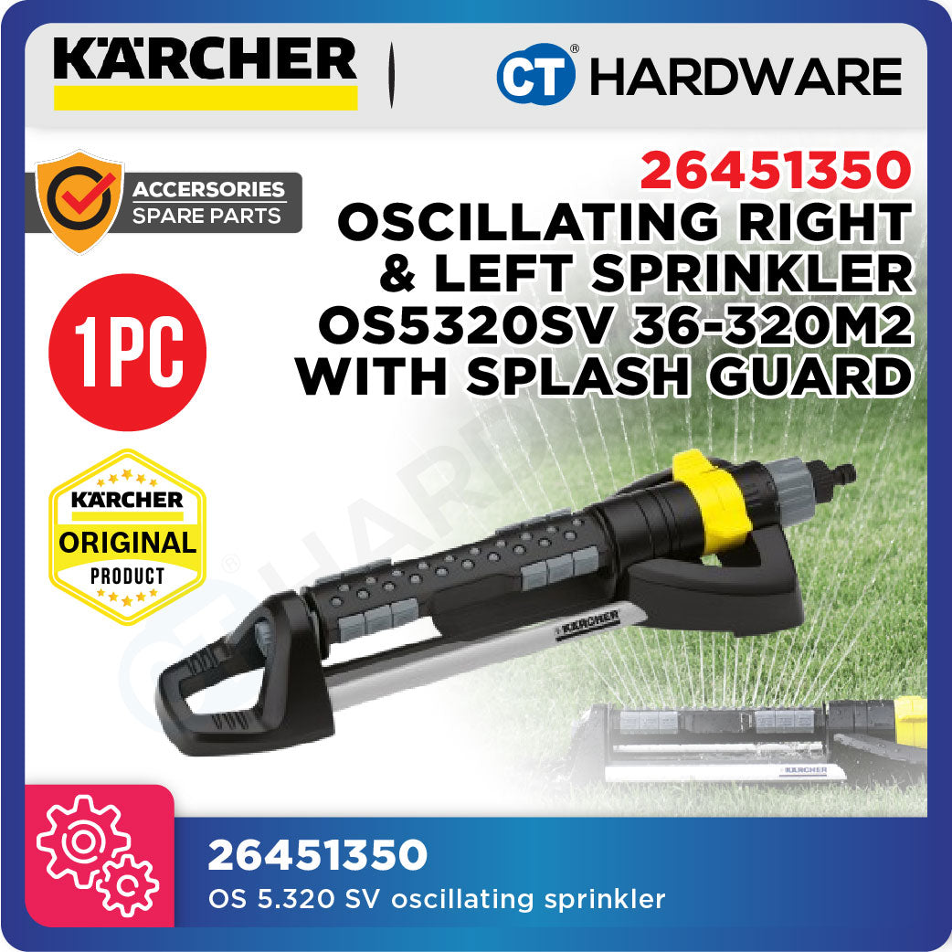Karcher 26451350 Oscillating Sprinkler OS 5.320 SV
