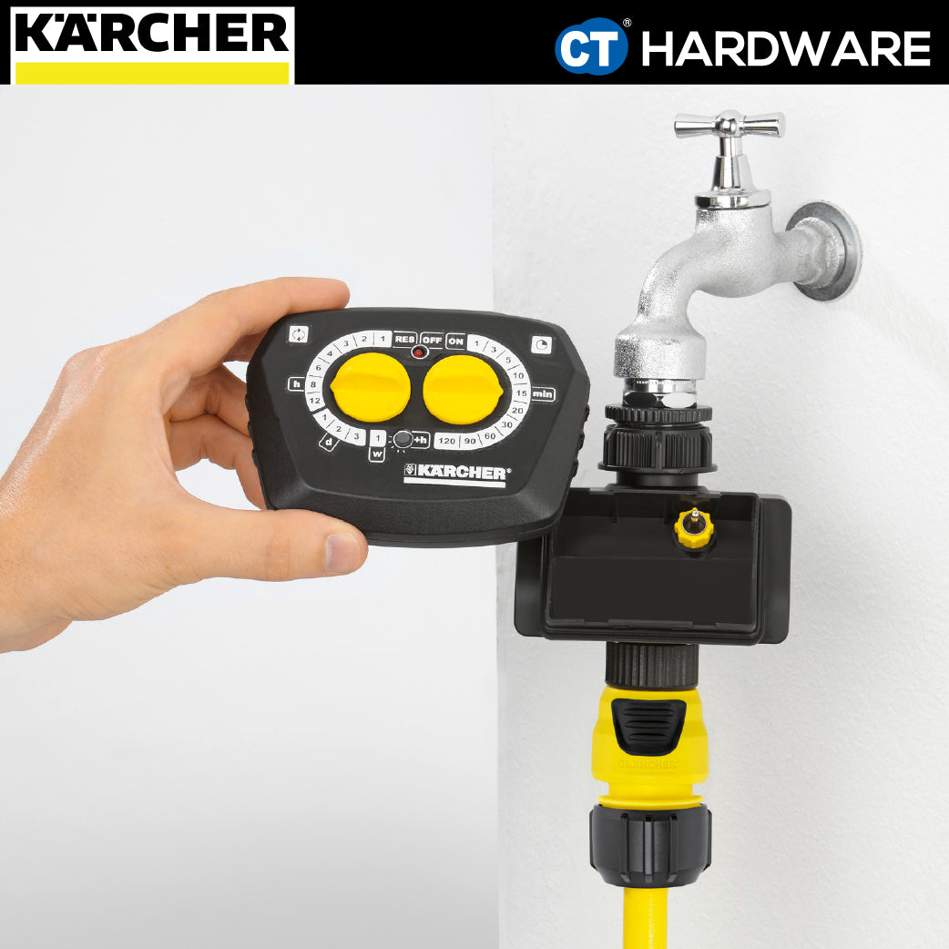 Karcher 26451740 Automatic Watering Timer WTA, Manualy Individual Programming 1 min-120 min