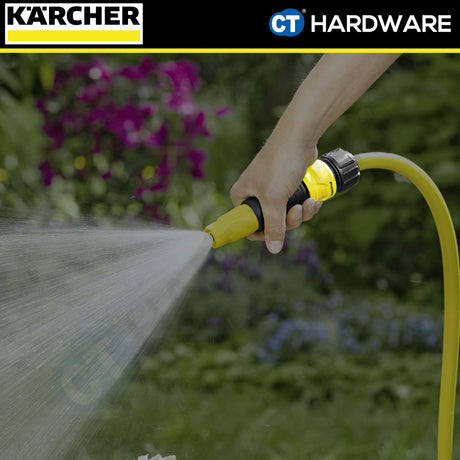 Karcher 26451920 Universal Hose Connector With Aqua Stop, Use In Hose 1/2", 5/8", 3/4"