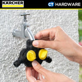 Karcher 26451990 Two Way Tap Adaptor