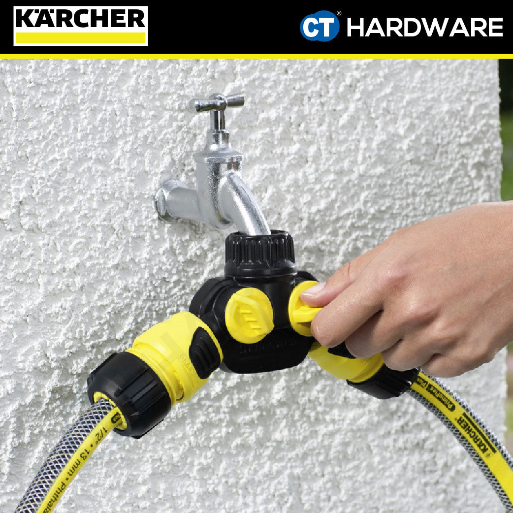 Karcher 26451990 Two Way Tap Adaptor