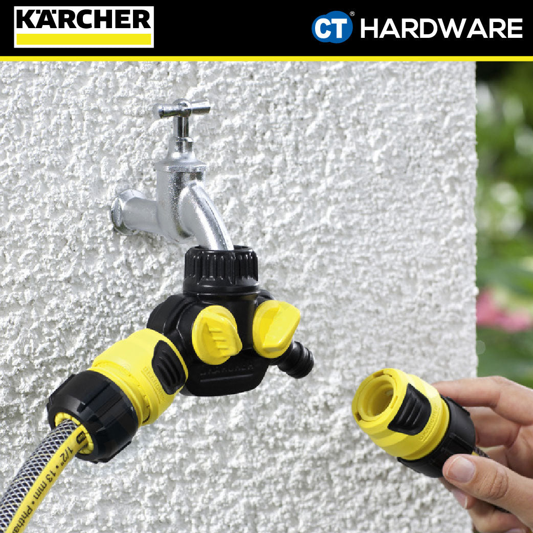 Karcher 26451990 Two Way Tap Adaptor