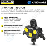 Karcher 26452000 Three Way Tap Adaptor