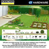 Karcher 26452310 T-Connector with Water Flow Regulation