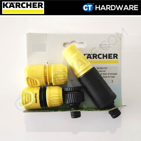 Karcher 26452880 Nozzle Set (Spray + Adaptor + 2 Connectors)