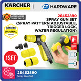 Karcher 26452890 Spray Gun Set, Spray Pattern Adjustable, Trigger Lock, Water Regulation