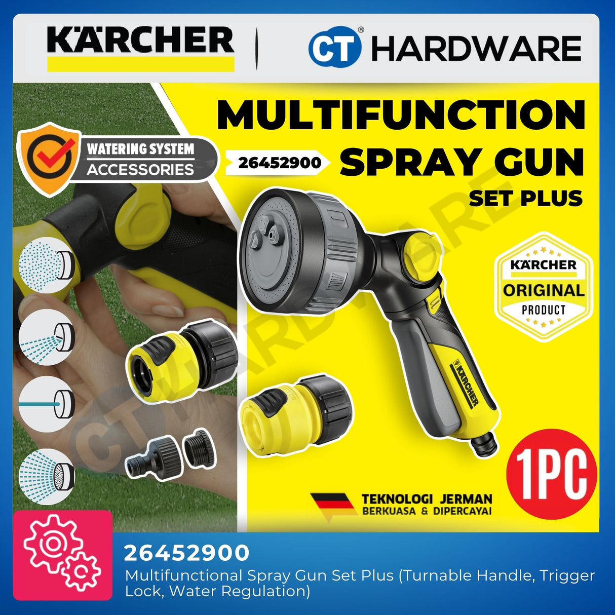 Karcher 26452900 Multifunctional Spray Gun Set