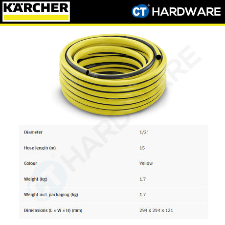 Karcher 26452960 PrimoFlex® hose 1/2" - 15 m