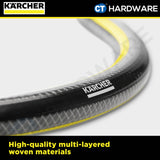 KARCHER 26453200 HOSE PERFORMANCE PLUS 5/8" x 25M (3 LAYERS REINFORCEMENT FIBER ANTI-UV & PHTHALATE-FREE)