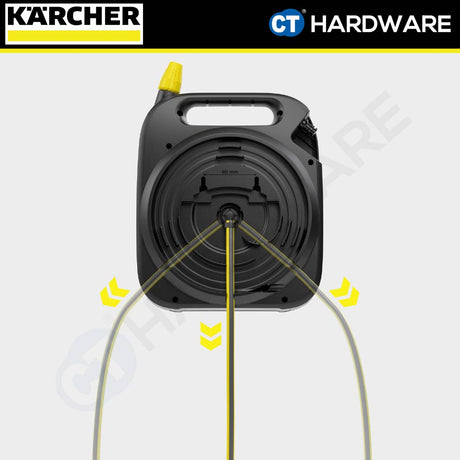 Karcher 26453880 HBX2.10 Compact Hose Box Set 10m