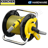 KARCHER 26453890 HOSE REEL HR1.15 COME WITH 1/2" 15M HOSE, NOZZLE, TAP & HOSE C'TORS, TAP HOSE 2M [ WALL BRACKET ]