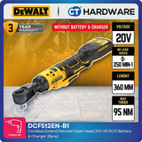 DEWALT DCF512EN-B1 20V XR Cordless Extended Open Head Ratchet Bare Unit